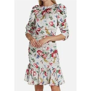 New Tags byTimo "Bubble Floral Print Mini" dress US Size XS